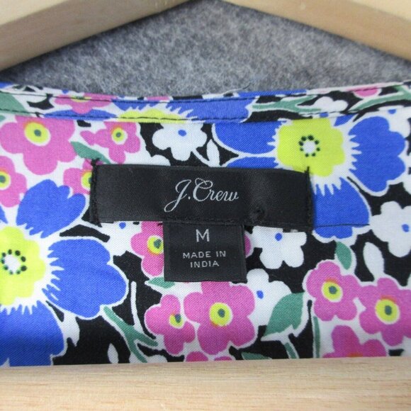 J. Crew Floral Wrap Midi Dress - Picture 3 of 14